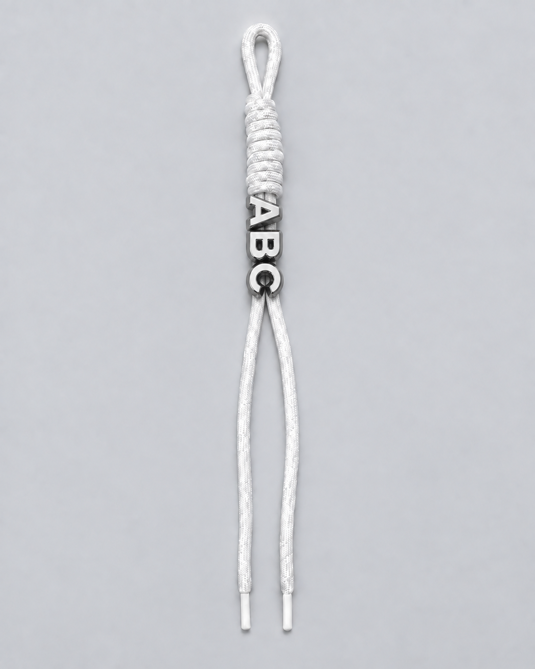 Chrome Letter Charm