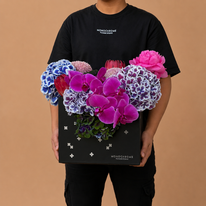 Silver Petals Box